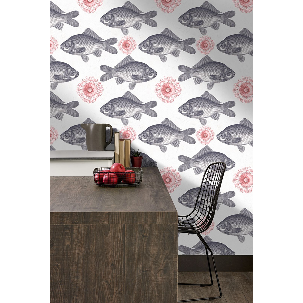 Thedesignyarduk Fish Neutral Wallpaper Blue Skies Ahead 4 Thedesignyarduk Fish Neutral Wallpaper Blue Skies Ahead
