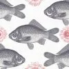 Thedesignyarduk Fish Neutral Wallpaper Blue Skies Ahead