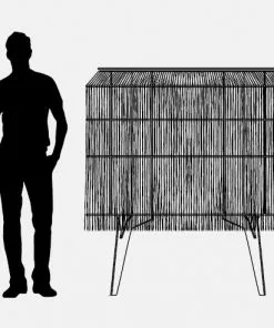 Alpaga Luxury Bar Cabinet Flamboyant Ibride