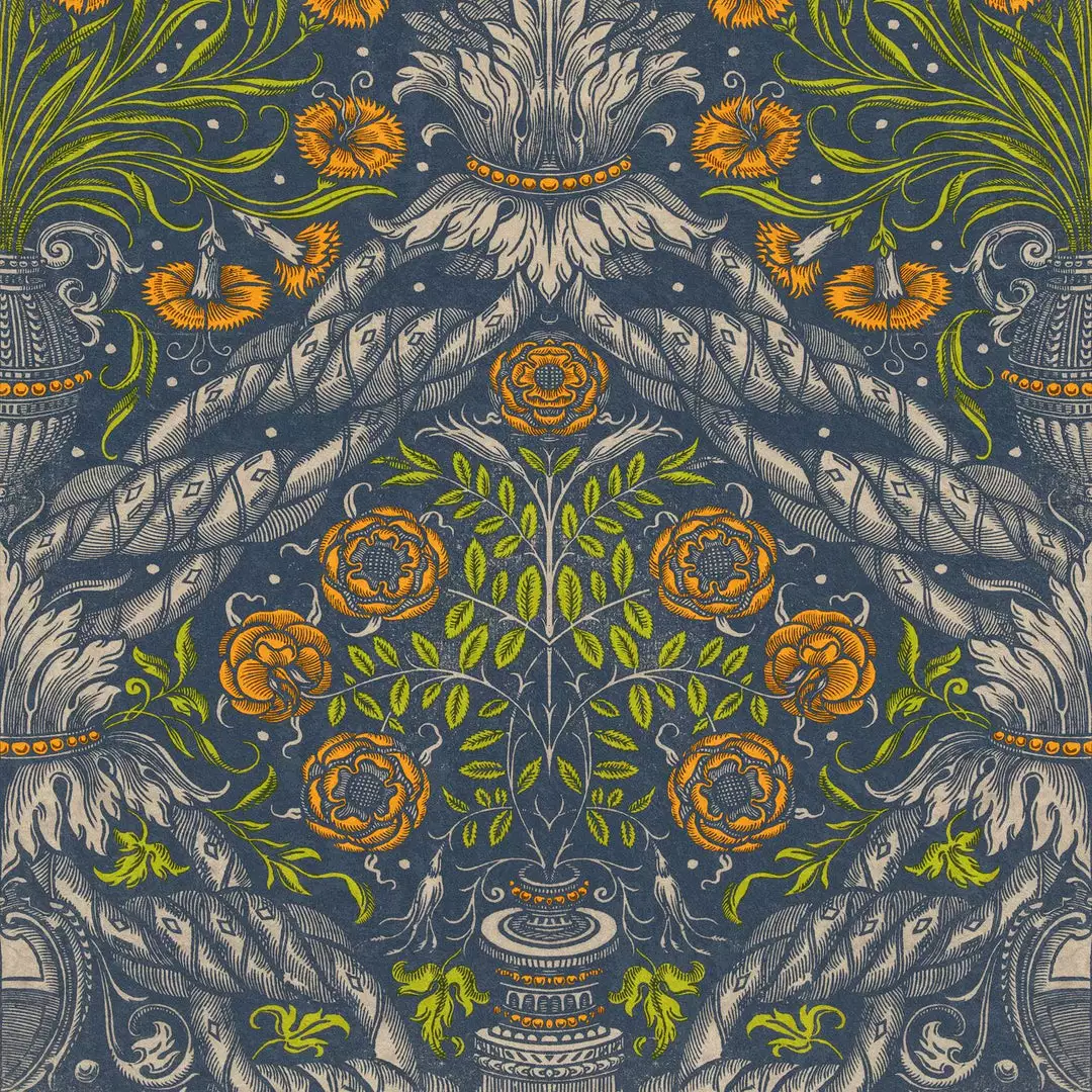 Mind The Gap Floral Ornament Wallpaper 3 Mind The Gap Floral Ornament Wallpaper