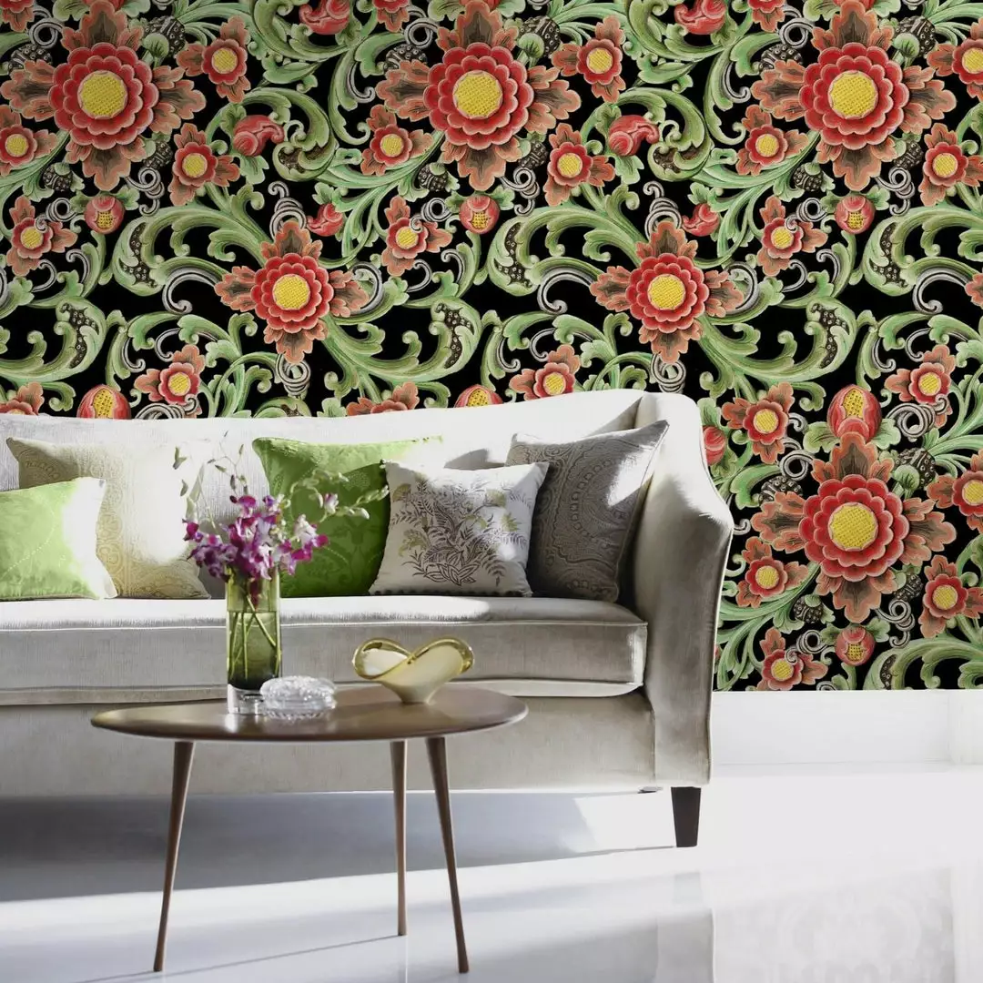 Mind The Gap Floral Painting Wallpaper 4 Mind The Gap Floral Painting Wallpaper