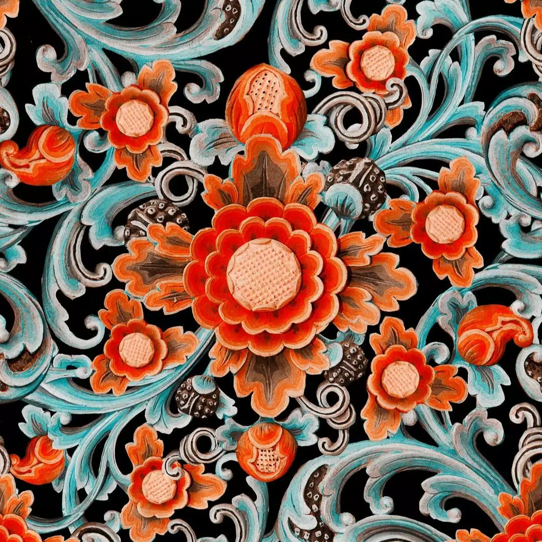 Mind The Gap Floral Painting Wallpaper 5 Mind The Gap Floral Painting Wallpaper