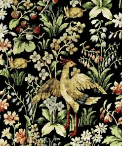 Mind The Gap Rose & Thorn Floral Tapestry Wallpaper