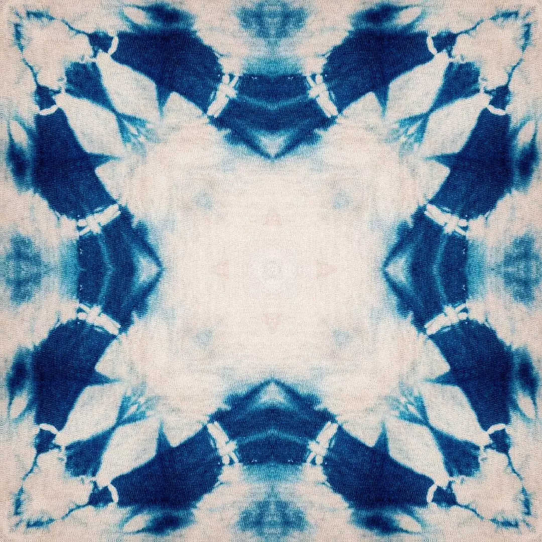 Mind The Gap Shibori Flower Wallpaper Blue Skies Ahead 3 Mind The Gap Shibori Flower Wallpaper Blue Skies Ahead