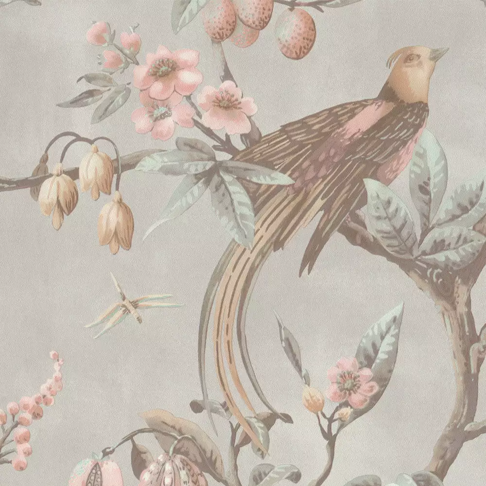 BN Rose & Thorn Fiore Aviary Bird Wallpaper 11 BN Rose & Thorn Fiore Aviary Bird Wallpaper