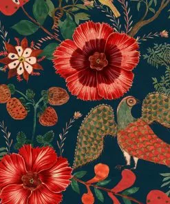 Mind The Gap Folk Szekely Wallpaper