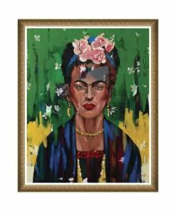 Mind The Gap Framed Art Frida By Amirou Diallo New