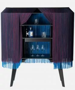 Ibride Alpaga Luxury Bar Cabinet Bohemian Dream