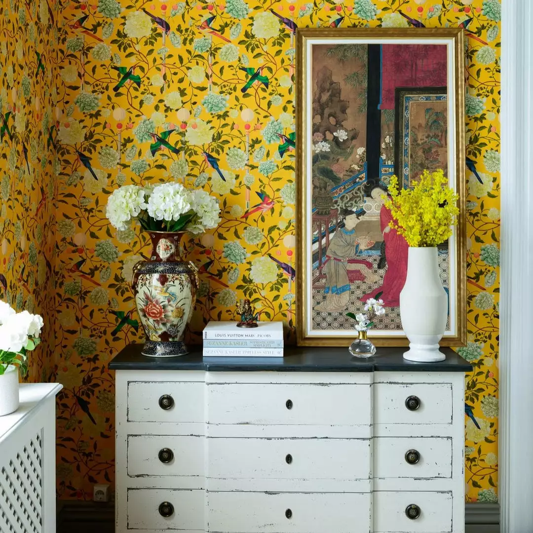 The Design Yard Rose & Thorn The Garden Of Immortality Lapis Blue Wallpaper 4 The Design Yard Rose & Thorn The Garden Of Immortality Lapis Blue Wallpaper