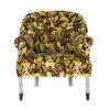 Mind The Gap Les Jardins Royaux MTG FURNITURE ST.GERMAINE TUFTED CHAIR - LA VOLIERE VELVET
