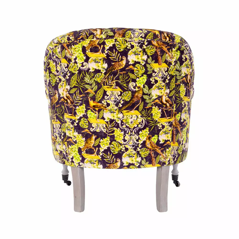 Mind The Gap Les Jardins Royaux MTG FURNITURE ST.GERMAINE TUFTED CHAIR - LA VOLIERE VELVET 7 Mind The Gap Les Jardins Royaux MTG FURNITURE ST.GERMAINE TUFTED CHAIR - LA VOLIERE VELVET