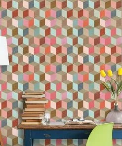 Mind The Gap Memphis To Miami Coloured Geometry Wallpaper 5 Mind The Gap Memphis To Miami Coloured Geometry Wallpaper