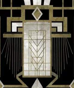 Mind The Gap Glamour Dark Wallpaper