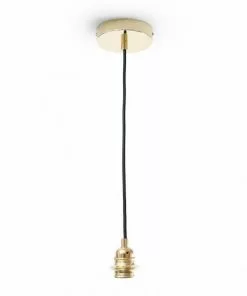 Mind The Gap Lamps Drum Pendants - Hindustan Anthracite Folk Couture