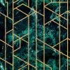 Mind The Gap Memphis To Miami Gramercy Emerald Wallpaper