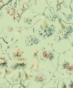 Mind The Gap Folk Couture Grandma's Tapestry Blue Wash Wallpaper 8 Mind The Gap Folk Couture Grandma's Tapestry Blue Wash Wallpaper