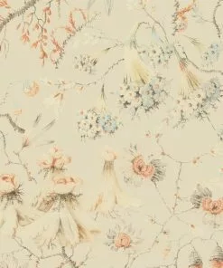 Mind The Gap Grandma's Tapestry Green Wallpaper