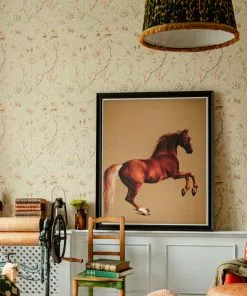 Mind The Gap Grandma's Tapestry Green Wallpaper