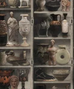 Mind The Gap Wallpaper & Paint Greek Pottery Wallpaper