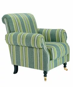 Mind The Gap Kingston Chair - Szepviz Stripe Linen