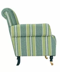 Mind The Gap Kingston Chair - Szepviz Stripe Linen