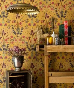 Mind The Gap Folk Couture Gypsy Ochre Wallpaper 7 Mind The Gap Folk Couture Gypsy Ochre Wallpaper