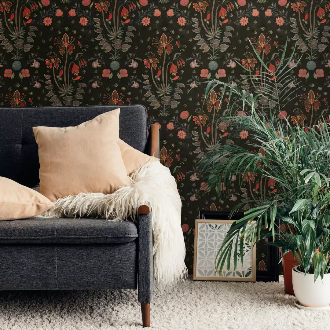 Mind The Gap Folk Couture Gypsy Ochre Wallpaper 6 Mind The Gap Folk Couture Gypsy Ochre Wallpaper