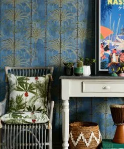Mind The Gap Havana Tropicana Havana Regatta Taupe Wallpaper