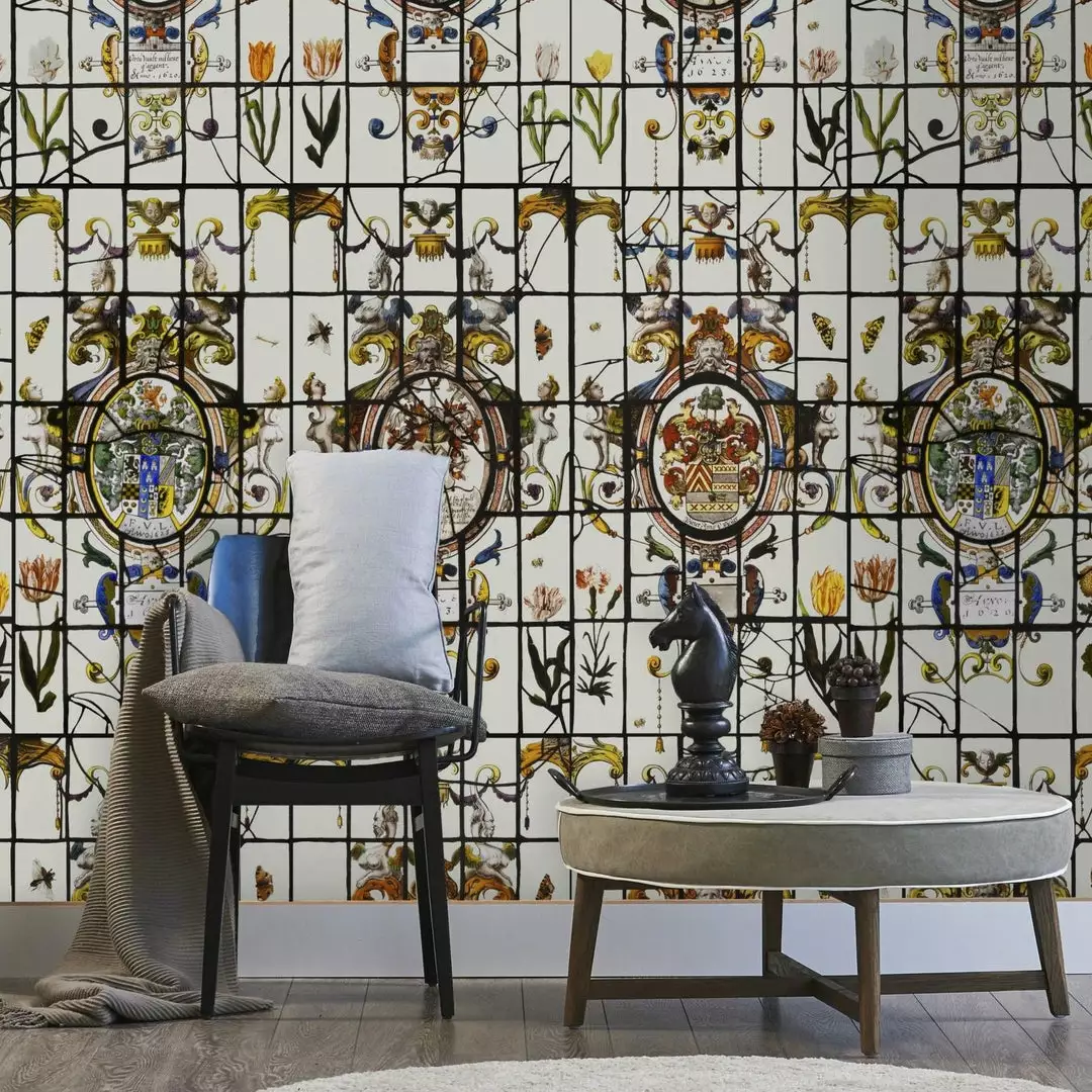 Mind The Gap Les Jardins Royaux Heraldische Wallpaper 4 Mind The Gap Les Jardins Royaux Heraldische Wallpaper