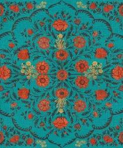 Mind The Gap Bohemian Dream Hindu Bloom Topaz Wallpaper