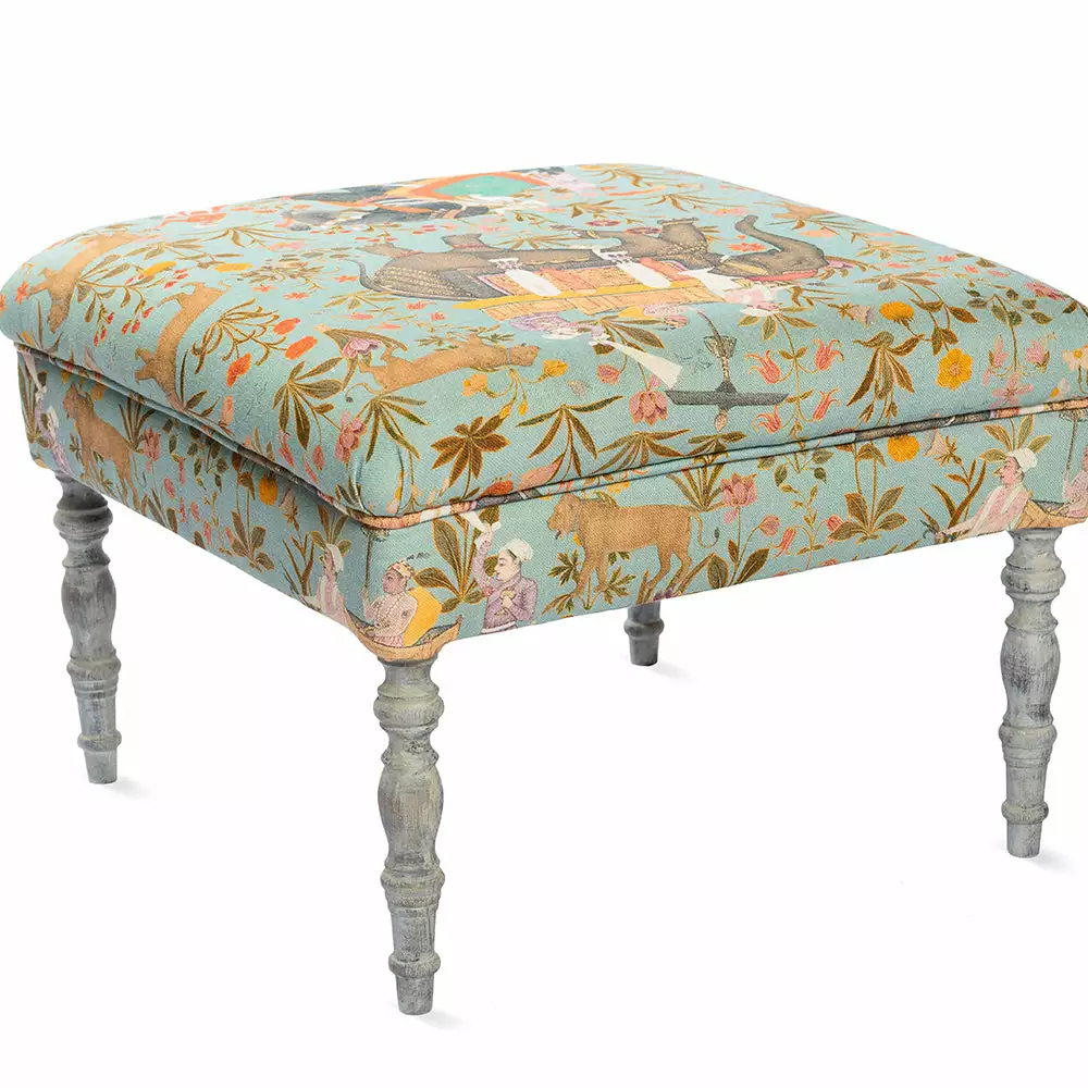 Mind The Gap Linen Fabrics, Hindustan Aquamarine Bohemian Dream 4 Mind The Gap Linen Fabrics, Hindustan Aquamarine Bohemian Dream