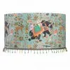 Mind The Gap Drum Lampshades Hindustan Aquamarine Lamp Shades