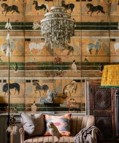 Mind The Gap Horse Stable Wallpaper Wallpaper & Paint