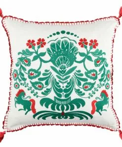 Mind The Gap Folk Couture Horse Parade Cushion