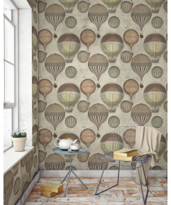 Mind The Gap Hot Air Wallpaper Wallpaper & Paint