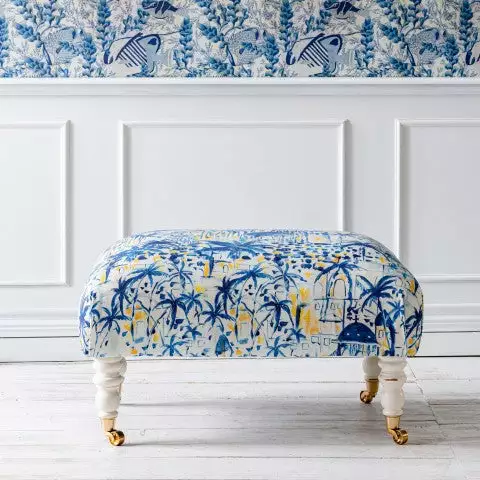 Mind The Gap Hudson Upholstered Stool In Sundance Fabrics 3 Mind The Gap Hudson Upholstered Stool In Sundance Fabrics