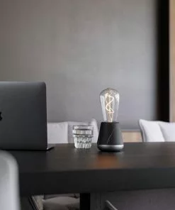 The Craftsman Humble One Table Light Black Marble