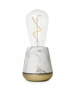 Humble One Wireless Table Light White Marble Blue Skies Ahead