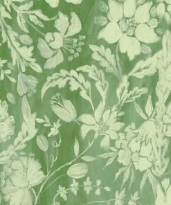 Mind The Gap Folk Couture Flowery Ornament Taupe Wallpaper