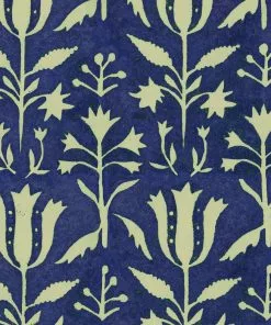 Mind The Gap Tulipan Herbal Wallpaper Folk Couture