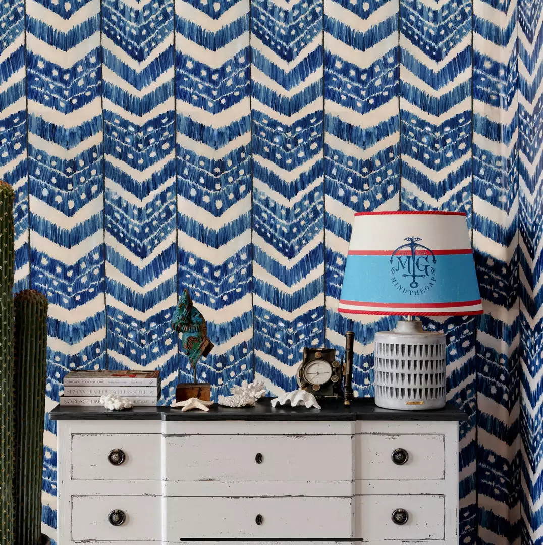 Mind The Gap Turkish Ikat, Taupe Wallpaper Blue Skies Ahead 4 Mind The Gap Turkish Ikat, Taupe Wallpaper Blue Skies Ahead