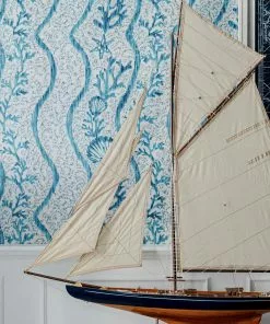 Mind The Gap Koralion Seagrass Wallpaper Blue Skies Ahead