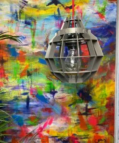 Thedesignyarduk Skeletal Orb Ex-Display Ceiling Light 3 Sizes Available Ceiling Lights