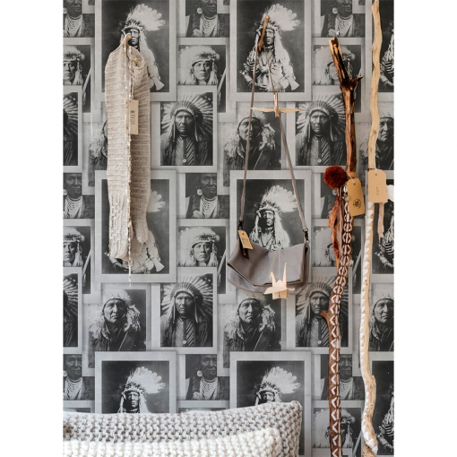 Mind The Gap Indian Chiefs Sepia Wallpaper outlet online Cheap The