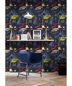 The Design Yard Intergalactic Wallpaper