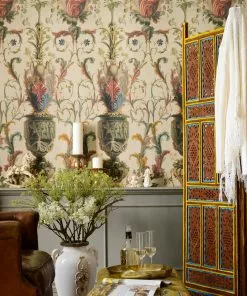 Mind The Gap Les Jardins Royaux Le Jardin Secret Taupe Wallpaper