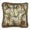Mind The Gap The Jungle Linen Cushion