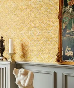 Mind The Gap Kalamkari, Citrus Yellow Wallpaper Blue Skies Ahead 10 Mind The Gap Kalamkari, Citrus Yellow Wallpaper Blue Skies Ahead