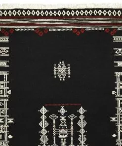 Mind The Gap Yarasa - Cocoa Wool Kilim Large 10 Mind The Gap Yarasa - Cocoa Wool Kilim Large