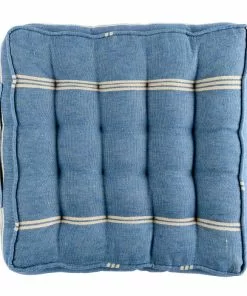 Mind The Gap Padded Cushions - Katalin Stripe Linen Bohemian Dream